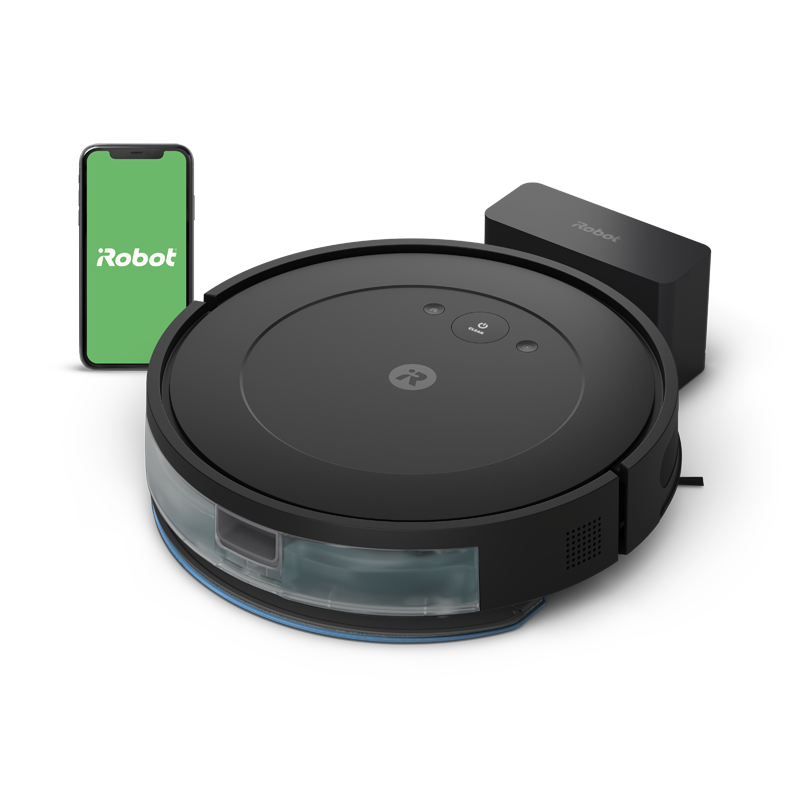 Roomba Combo® Essential robotstøvsuger og -gulvmoppe sort