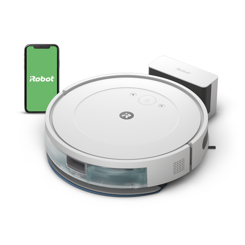 Roomba Combo® Essential robotstøvsuger og -gulvmoppe hvid
