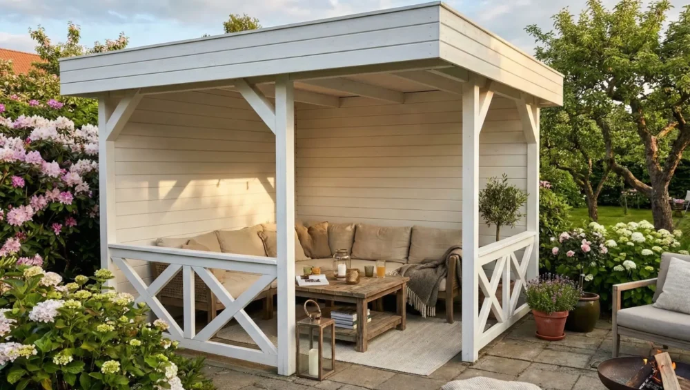10,8 M² ÅBEN PAVILLON- METTE 3