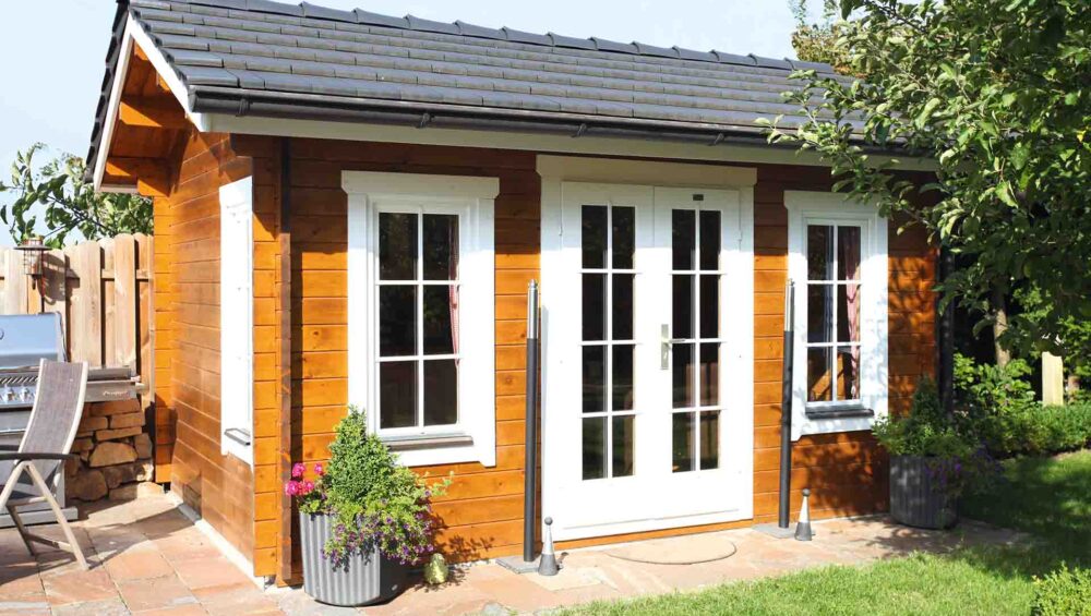 12,6 M² HAVEHUS - LUCILLE 1 MED DOBBELT TAG TIL ISOLERING