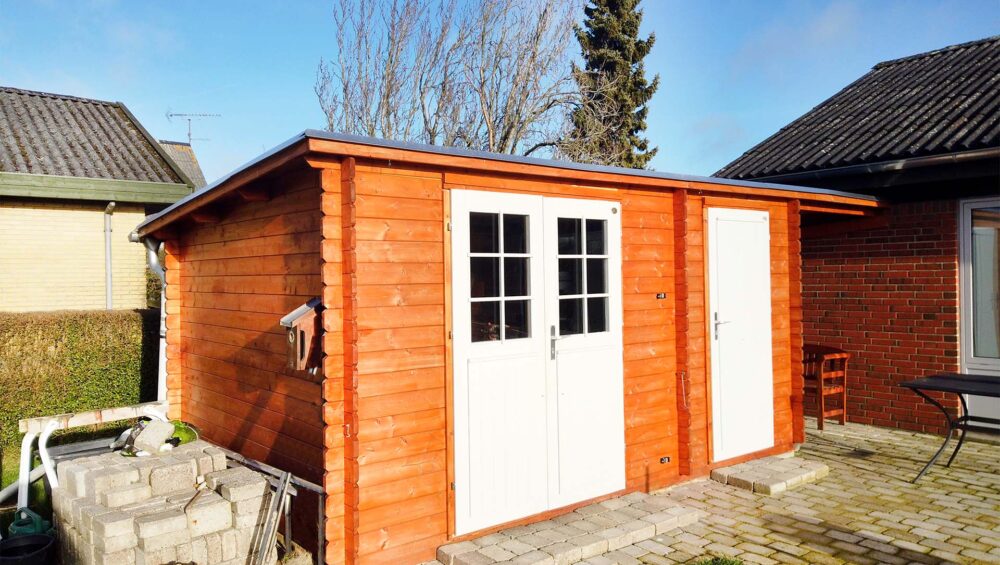 15,5 M² SKUR - MARY 8 MED HALVTAG