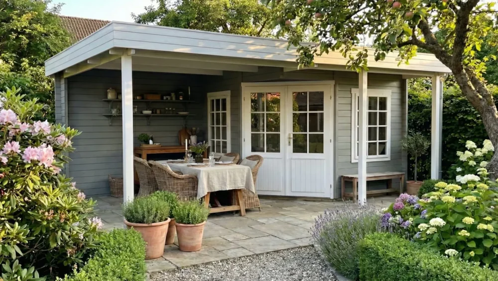 16,4 M² HJØRNEPAVILLON - LOTTE 3 MED HALVTAG