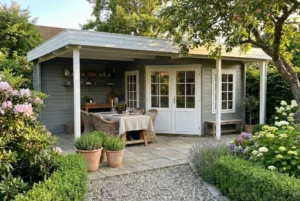 16,4 M² HJØRNEPAVILLON - LOTTE 3 MED HALVTAG