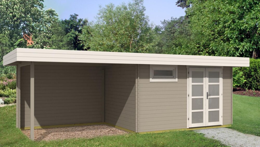 16,8 M² SKUR - SONJA 3 MED HALVTAG