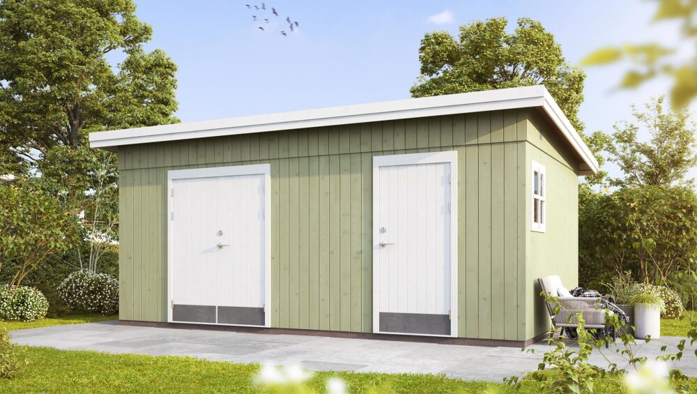 16,9 M² SKUR - KALLE 3 (FORBEREDT TIL ISOLERING)