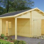 28,4 M² (21,9 M²) ENKELT GARAGE - GARAGE 550 MED HALVTAG