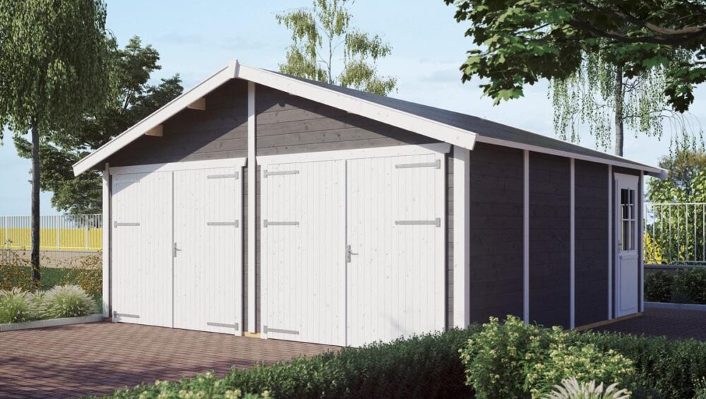 30 M² DOBBELT GARAGE - GARAGE NORDISK 570