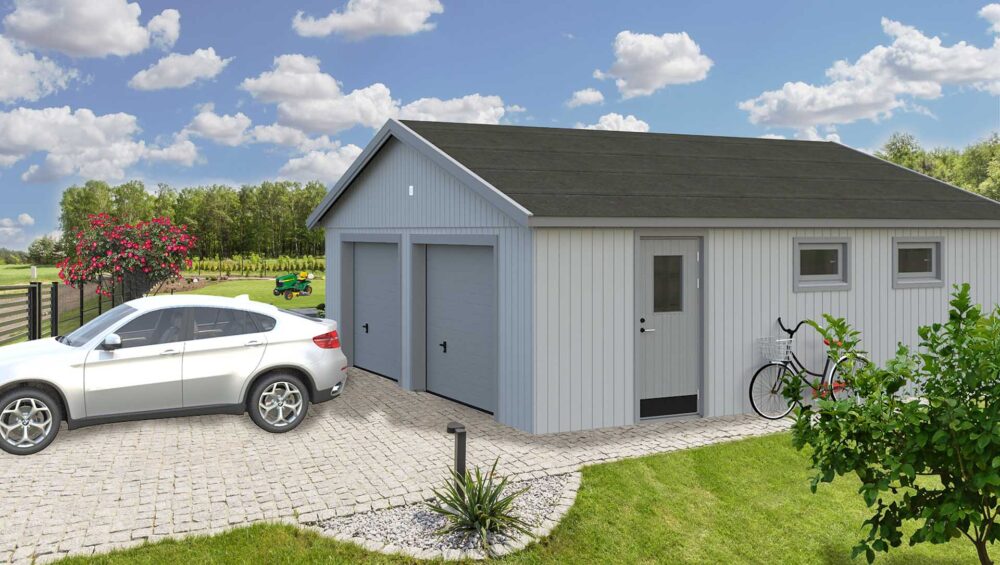 44,7 M² DOBBELT GARAGE - GARAGE 785
