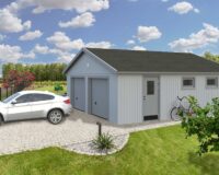 44,7 M² DOBBELT GARAGE - GARAGE 785