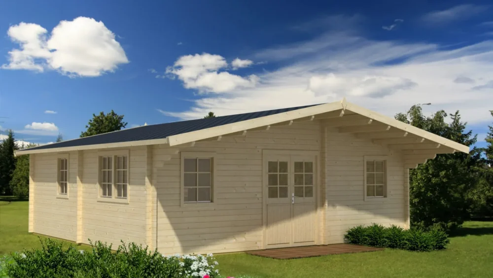 49 M² BJÆLKEHUS - PALLE