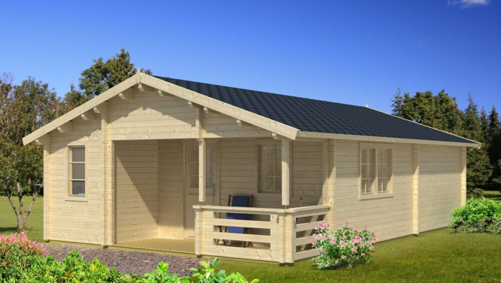 49,9 M² BJÆLKEHUS - ALMA 2