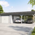 55,2 M² CARPORT - HANS 5 MED GARAGE/SKUR
