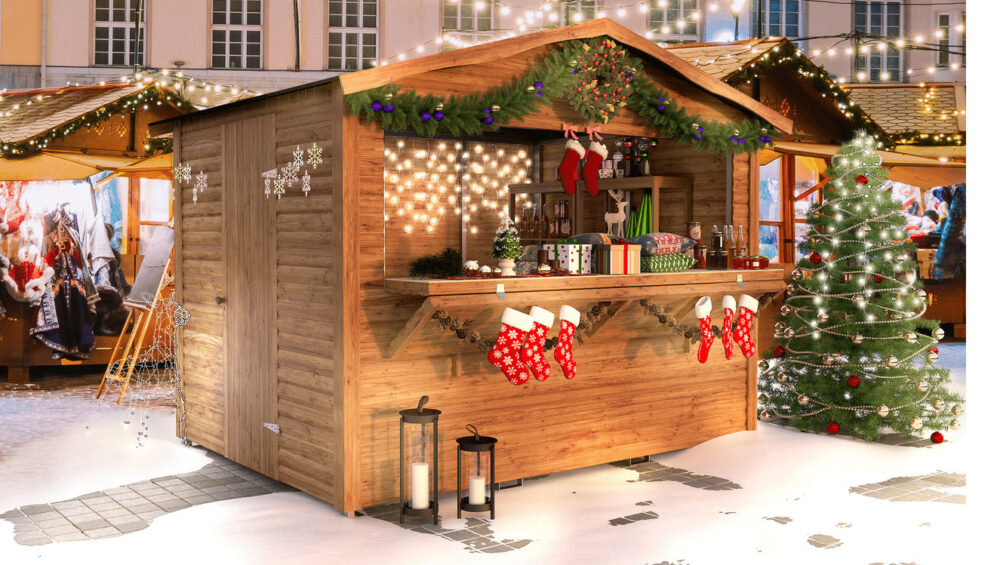 6,5 M² SALGSBOD - KIOSK F (SAMMENKLAPPELIG)