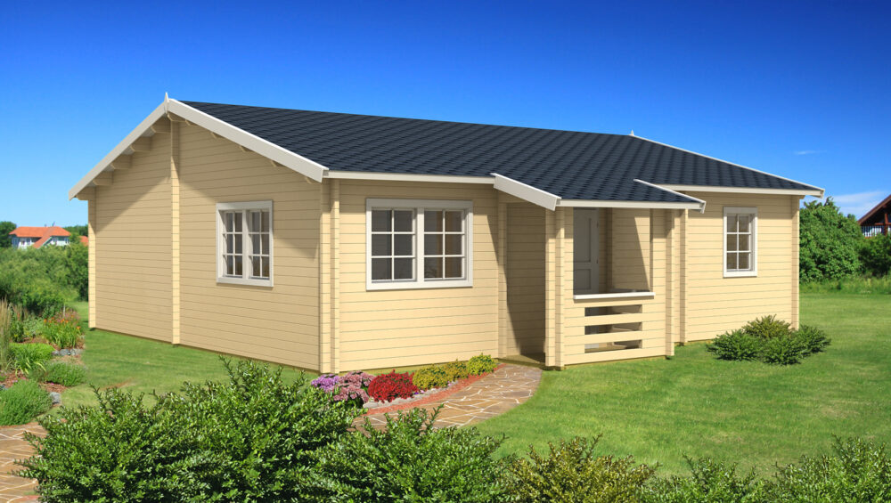70,3 M² BJÆLKEHUS - ESTA