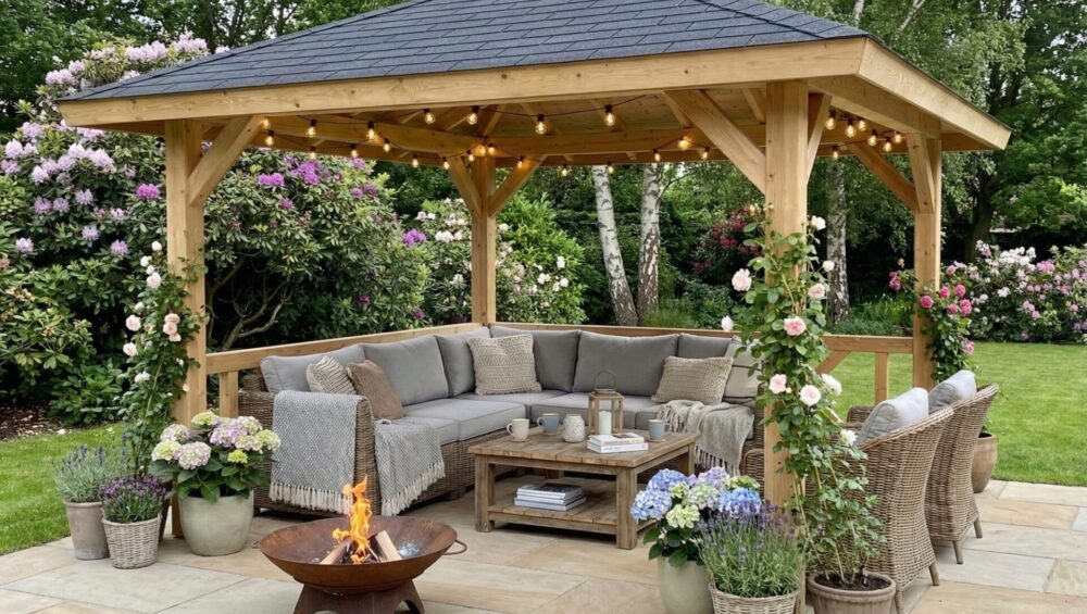 9 M² ÅBEN PAVILLON - DOLLY 1 med trægulv