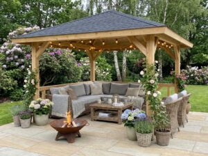 9 M² ÅBEN PAVILLON - DOLLY 1 med trægulv