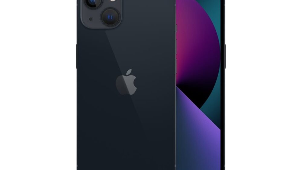 Apple iPhone 13 6.1" 256GB Midnat mobiltelefon & smartphone