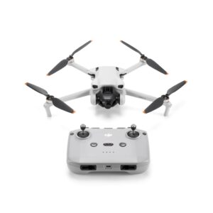 DJI Mini 3 med standard fjernkontrol (RC-N1) + GRATIS 2 stk. valgfri bøger om droner