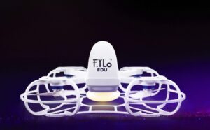 Fylo EDU - LED Drone lysshow kit og dronesværm sæt med 10 programmerbare droner