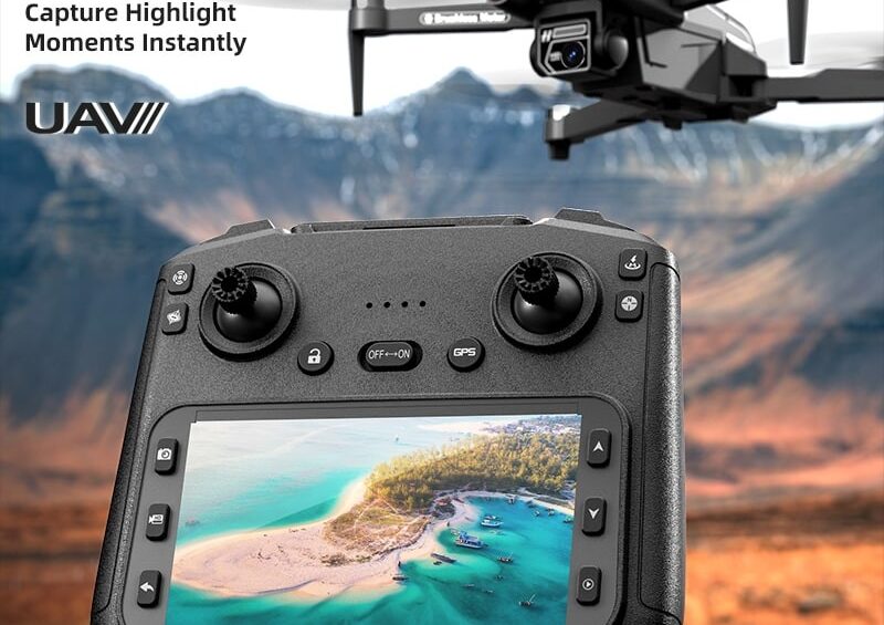 JJRC X28 Pro Fly More Combo V2026 (Ekstra batteri + taske) - drone med 8K/HD Sony kamera, forhindringssensor + 2 Gratis gaver