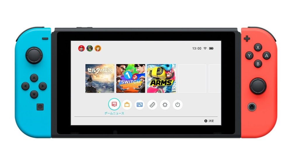 Nintendo Switch Neon Blue and Neon Red Joy-Con