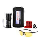 Owlbite Pro 5X | Kraftig UV-ravlygte - OwlBite Pro 5X + ravbrille