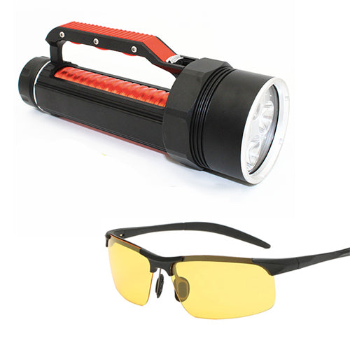 Ravlygte: AmberExpert XLC6 | Den professionelle UV-ravlygte - AmberExpert XLC6 med ravbrille - Uden oplader adapter og batteri