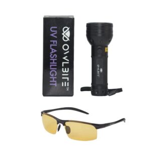 Ravlygte Original + Ravbrille - Kraftig UV-lygte fra danske OwlBite