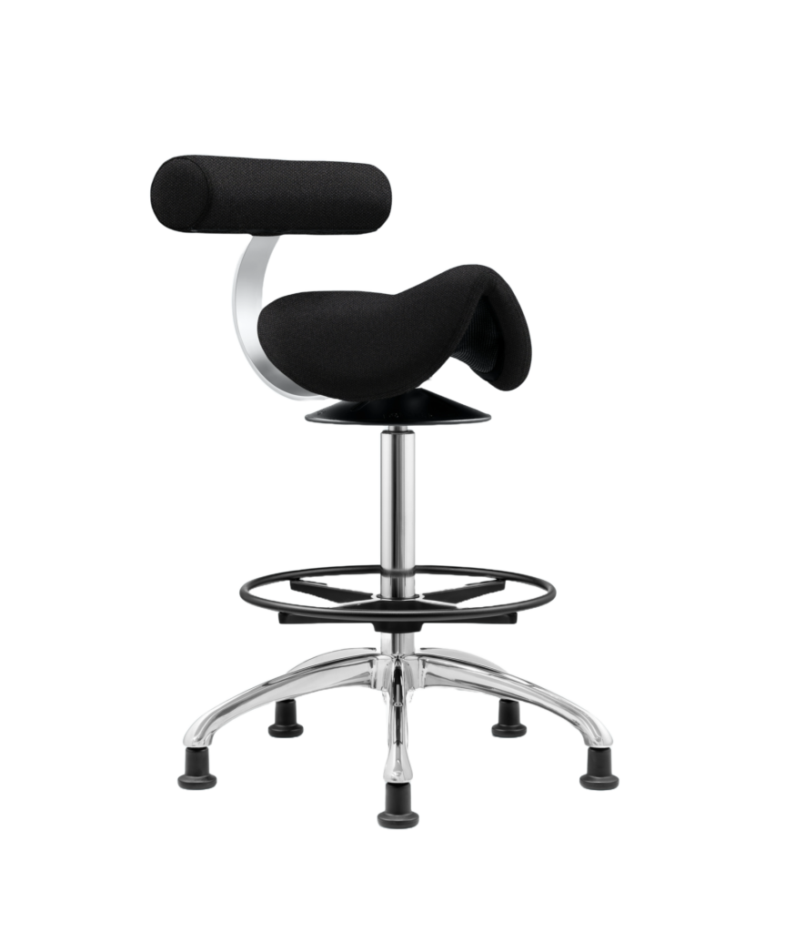 Roll Rodeo sadelstol med ryg XL