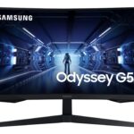 Samsung Odyssey G5 C27G54TQWU 27" 2560 x 1440 HDMI DisplayPort 144Hz curved buet gaming PC skærm