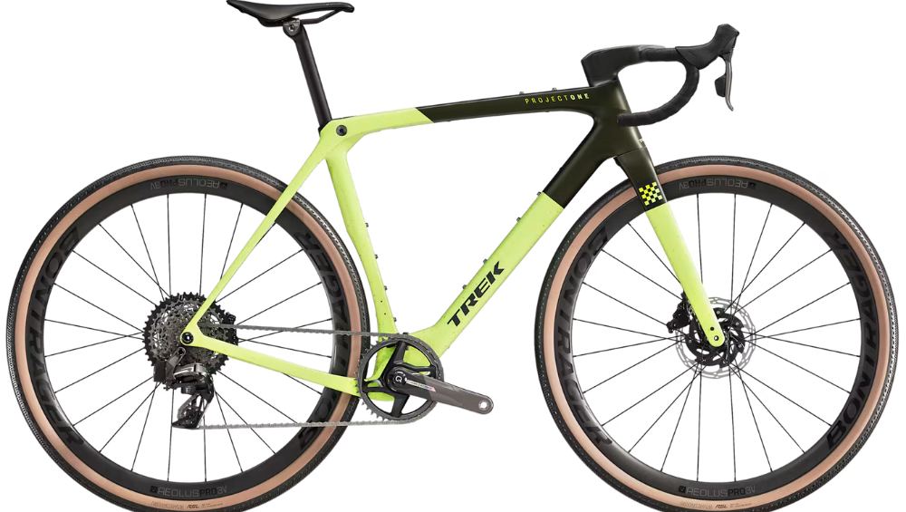 Trek Checkmate SLR 7 AXS 2025 - Olive Drab/Glowstick