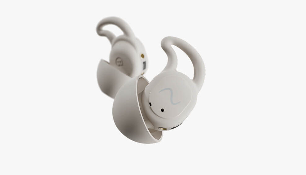 Wavell 4 Sleep Pro - In ear høretelefon til søvn - Bluetooth - Noise Cancelling