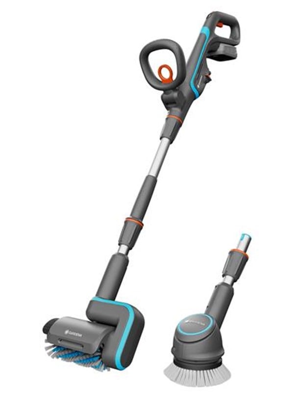 Anmeldelse: Gardena 14842-20 electric patio cleaner — testet maj 2026
