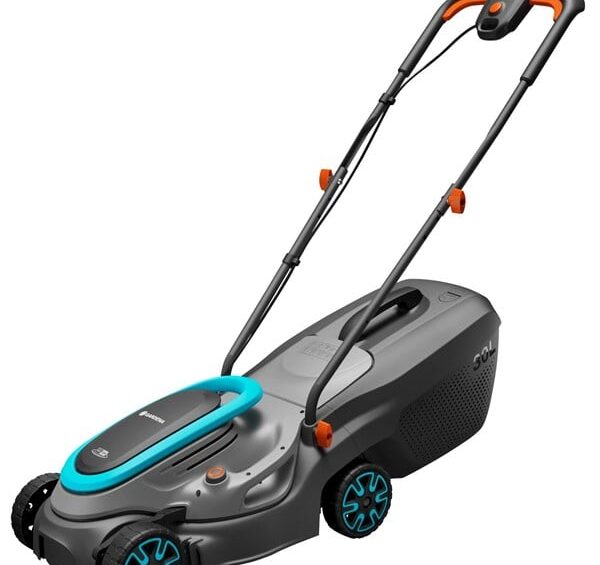 Gardena Akkuplæneklipper Batteridrevet plæneklipper PowerMax 32/18V, sæt