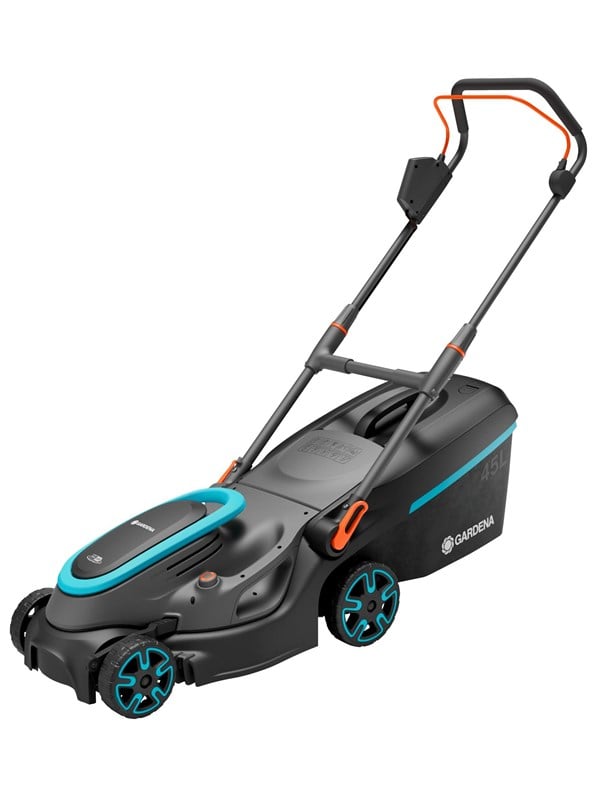 Anmeldelse: Gardena Akkuplæneklipper Batteridrevet plæneklipper PowerMax 37/36V, sæt — testet maj 2026