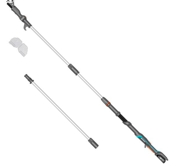 Gardena Batteridrevet teleskop-grensaks HighCut 360/18V, sæt