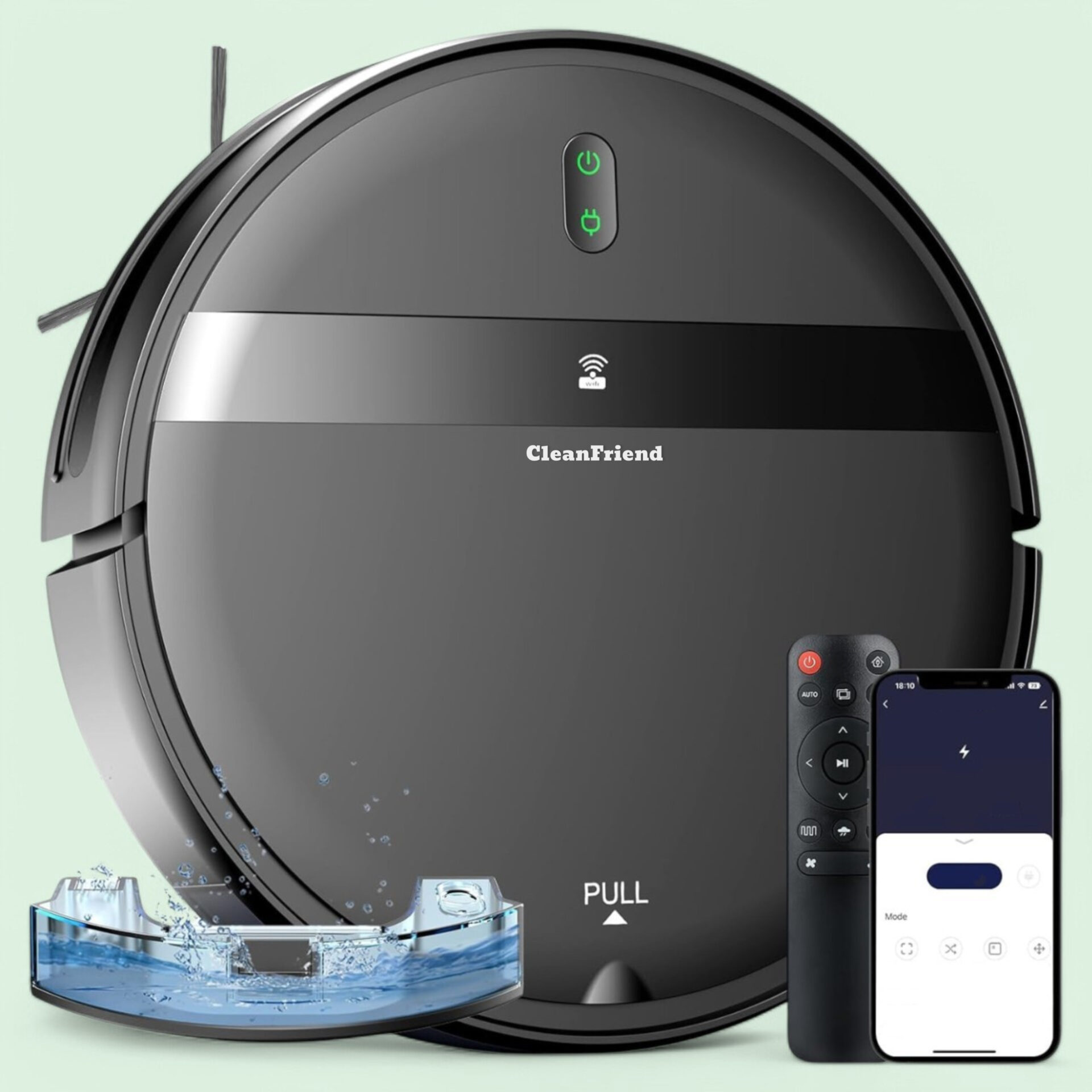 Robotstøvsuger Test 2026: CleanFriend Robotstøvsuger (OUTLET) – Anmeldelse