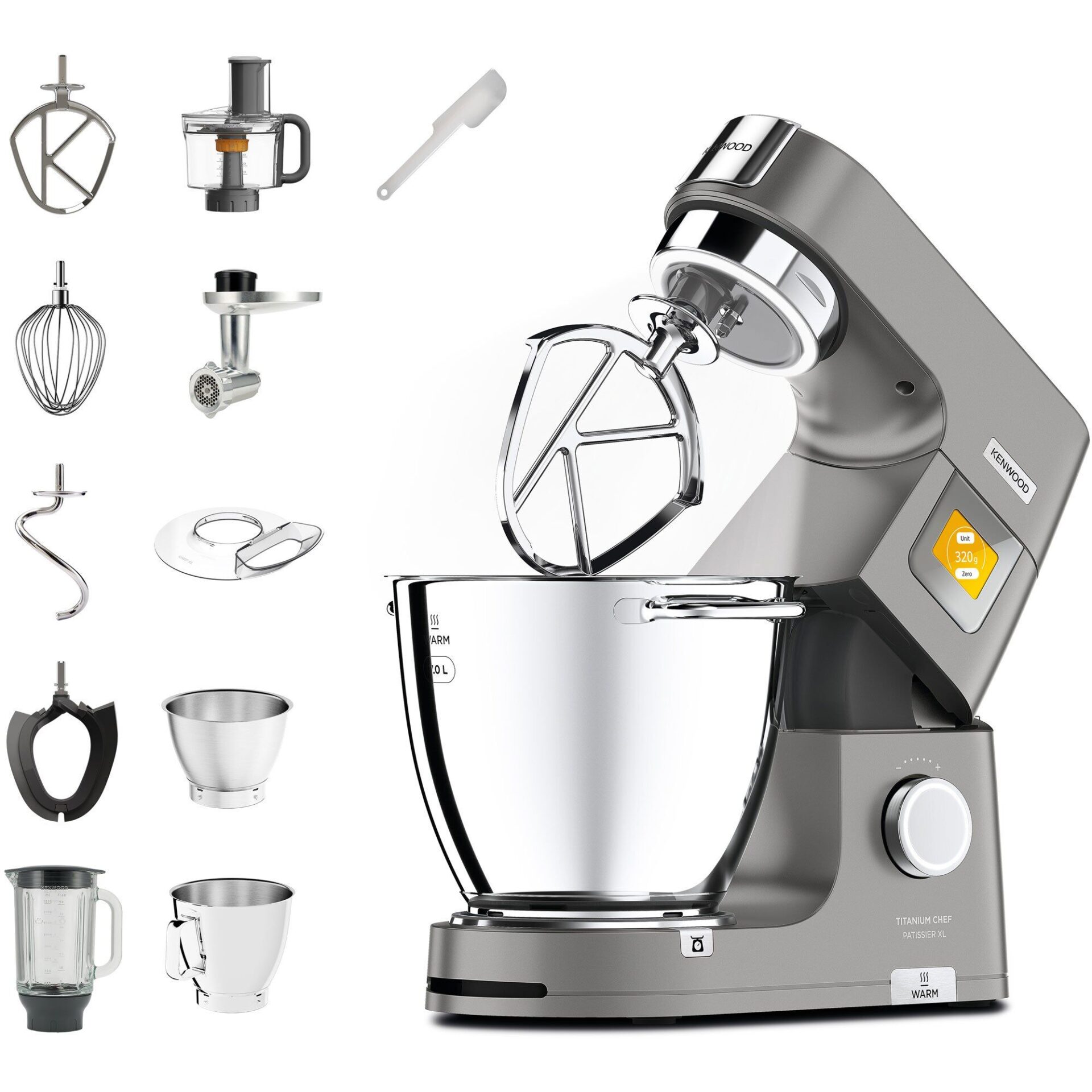 Køkkenmaskine Test 2026: Kenwood Chef Patissier XL – Anmeldelse