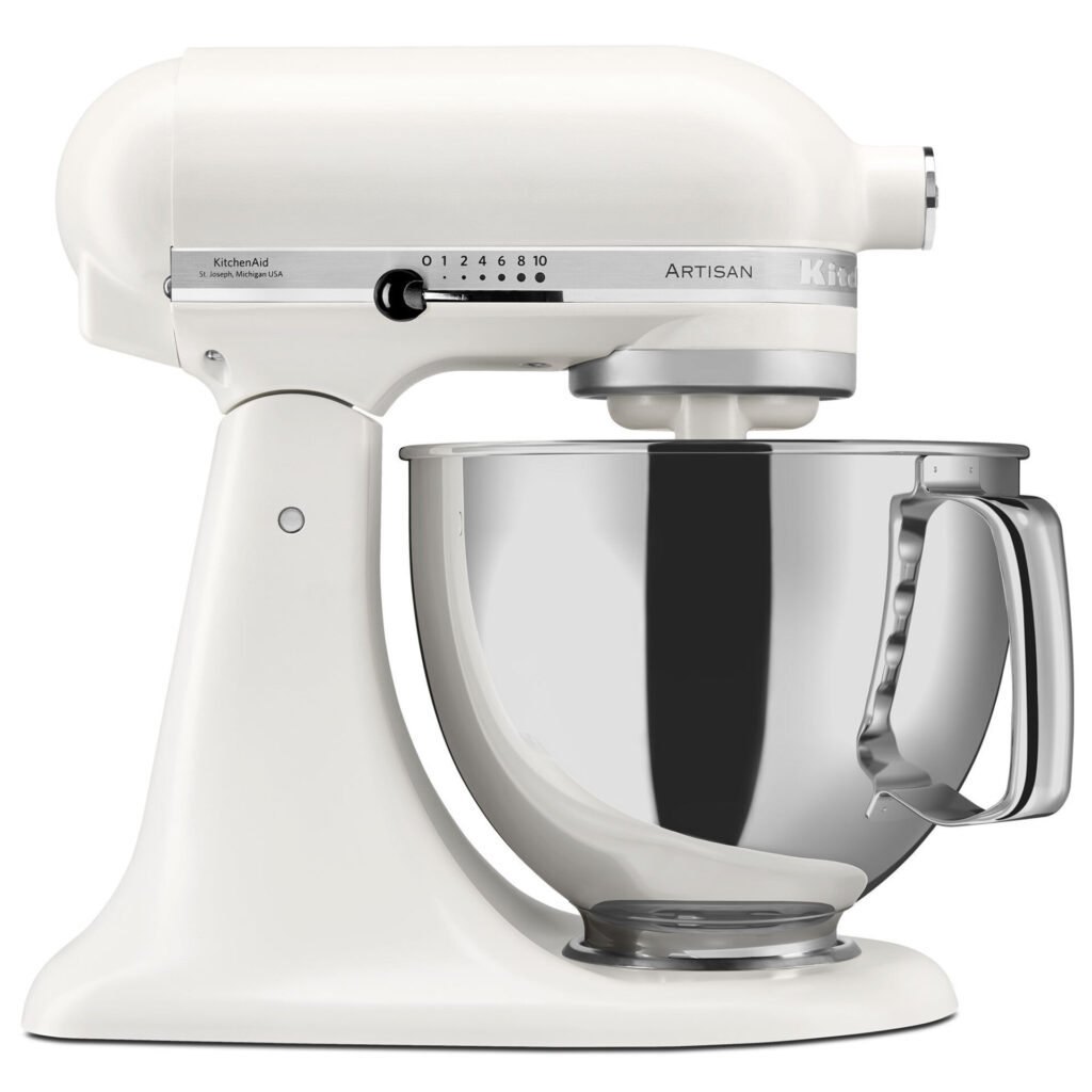 Anmeldelse: Kitchenaid 5KSM175PSEPL Artisan køkkenmaskine 4,8 liter, porcelain white — vurderet september 2026