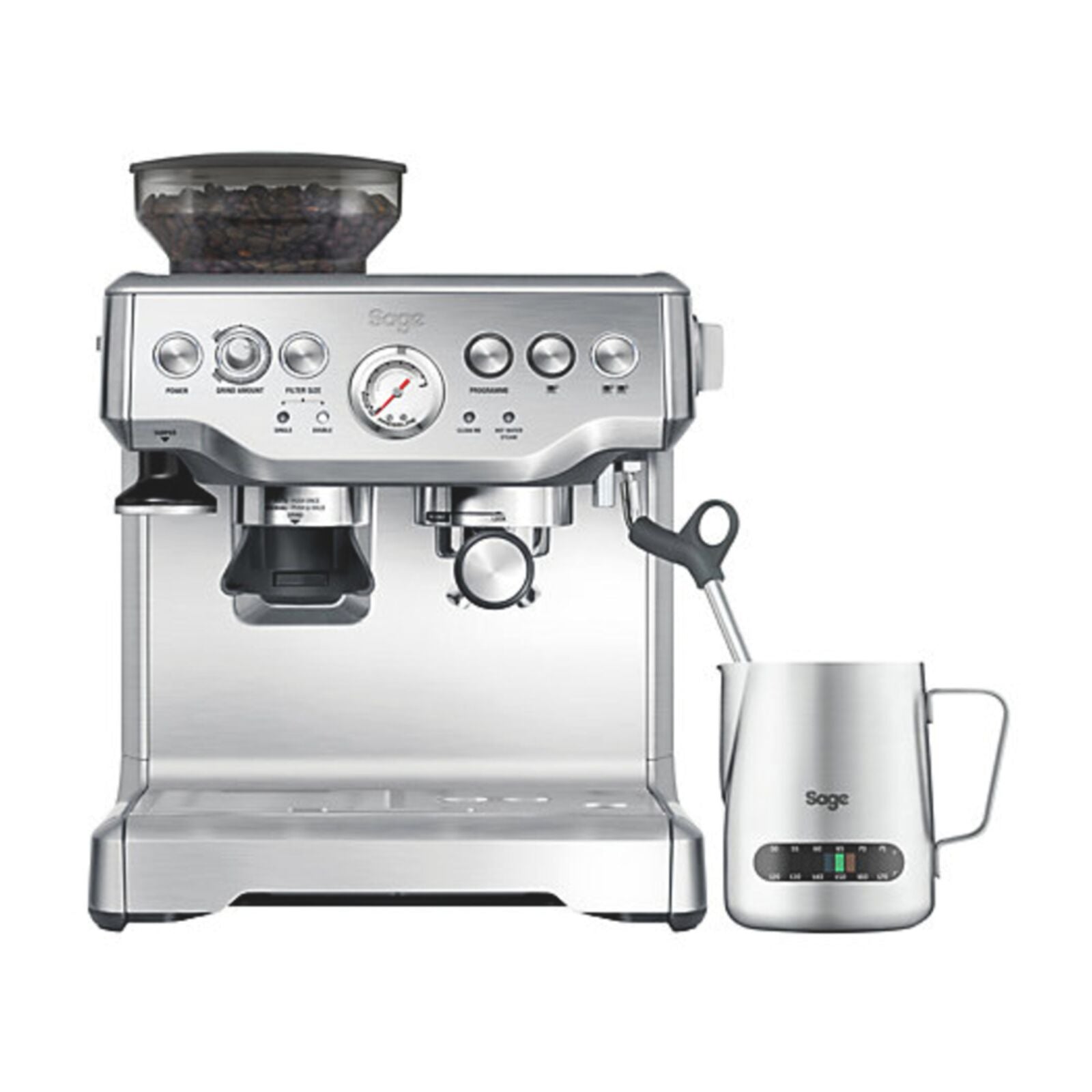 Espressomaskine Test 2026: Sage SES 875 BSS – Anmeldelse