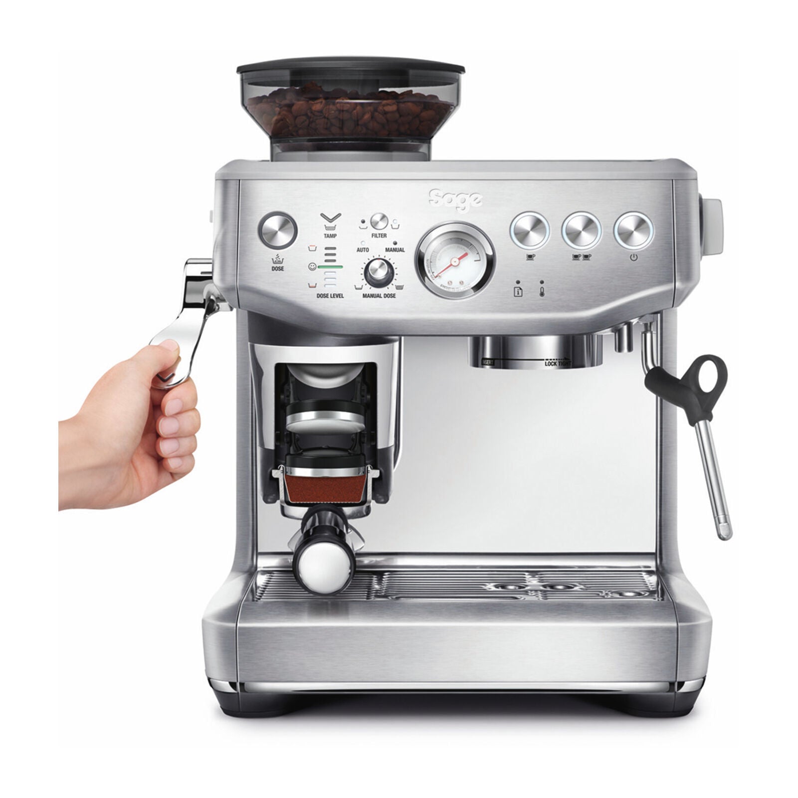 Espressomaskine Test 2026: Sage SES 876 BSS – Anmeldelse og Vurdering